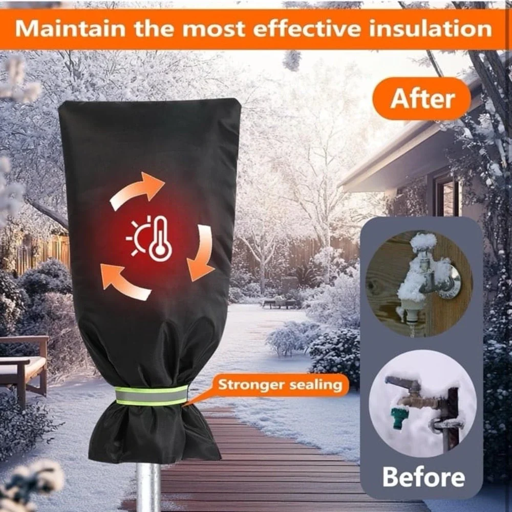 BANGIE Spigot Covers Winter Insulated, Outdoor Faucet Covers Freeze Protection,